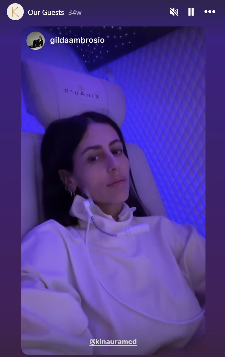 @gildaambrosio — KinAura HBOT